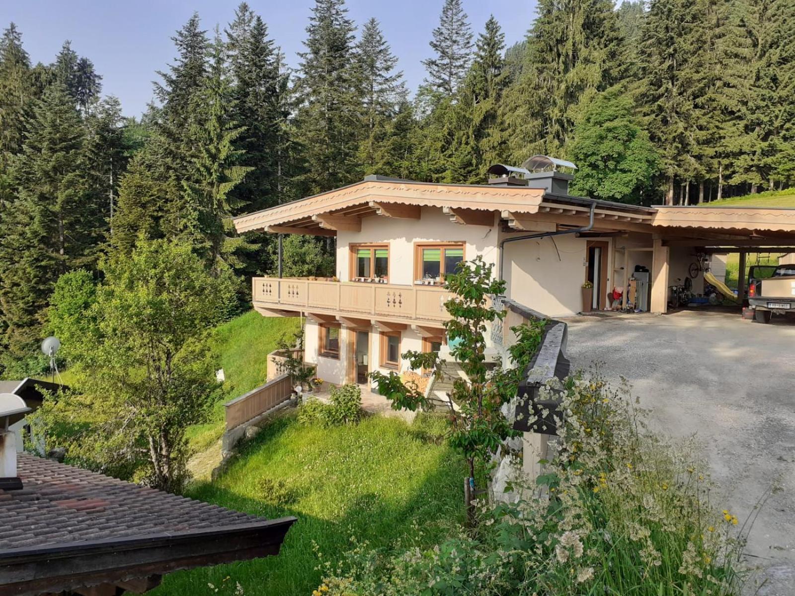 Ferienwohnung Waldglueck Райт-бай-Кицбюэль Экстерьер фото